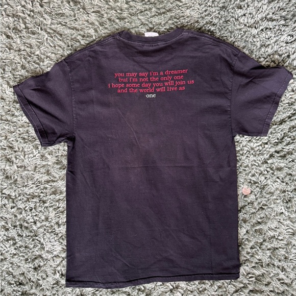 Vintage John Lennon Imagine Tee Shirt 1998 Size L Made In USA - Picture 3 of 5